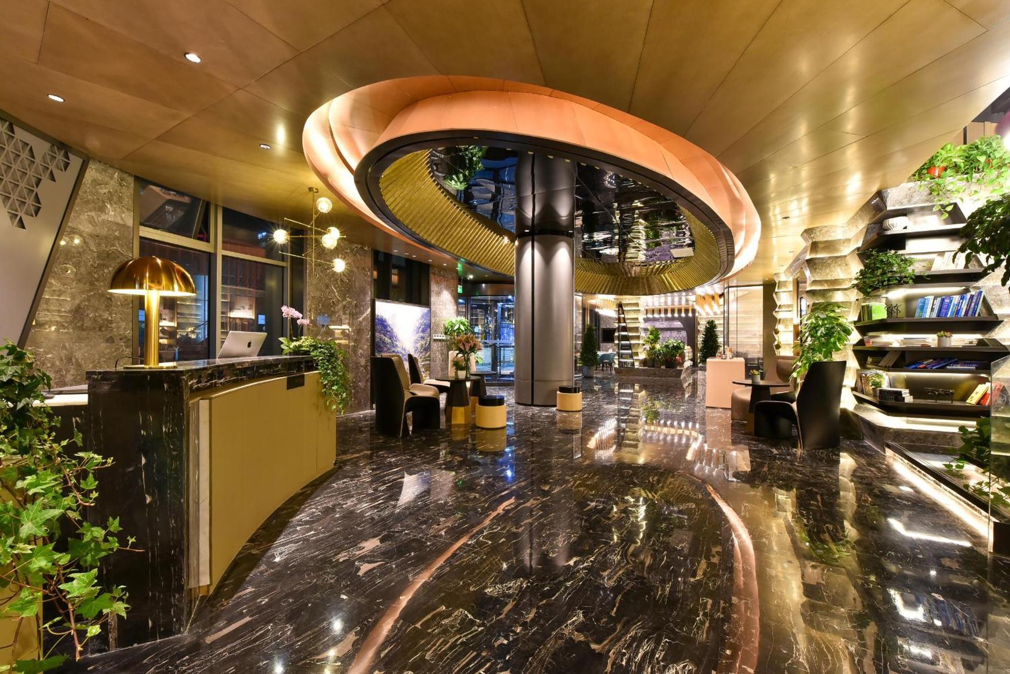 Atour Hotel Wangjing Soho Beijing Bagian luar foto