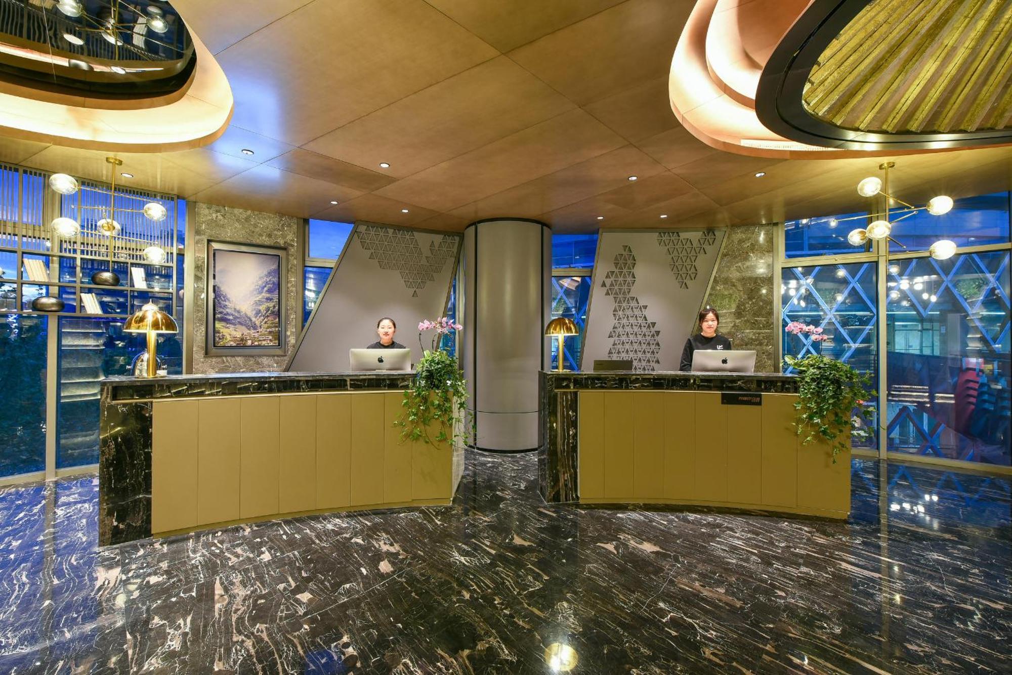 Atour Hotel Wangjing Soho Beijing Bagian luar foto
